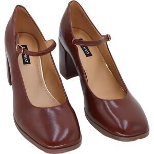 Nine West Mary Jane Block Heel Pumps Women's US 9 M